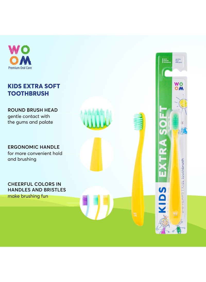 ووؤوم فرشاة أسنان وووم كيدز فائقة النعومة لأسنان ولثة الأطفال - Image 5