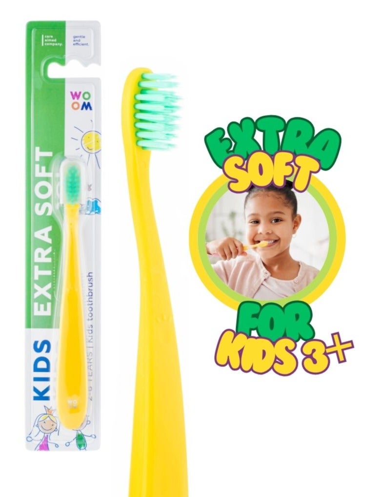 ووؤوم فرشاة أسنان وووم كيدز فائقة النعومة لأسنان ولثة الأطفال - Image 1