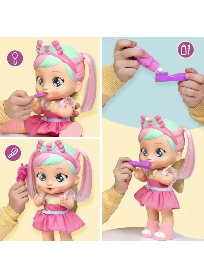 Cry Babies Bella's Morning Routine Interactive Baby Doll | Claps & Dance | Makes Realistic Baby Sounds | Collectible Soft Doll | Nurturing and Imaginative Play | Sensory Development | Gift for Toddler & Kids - Image 4