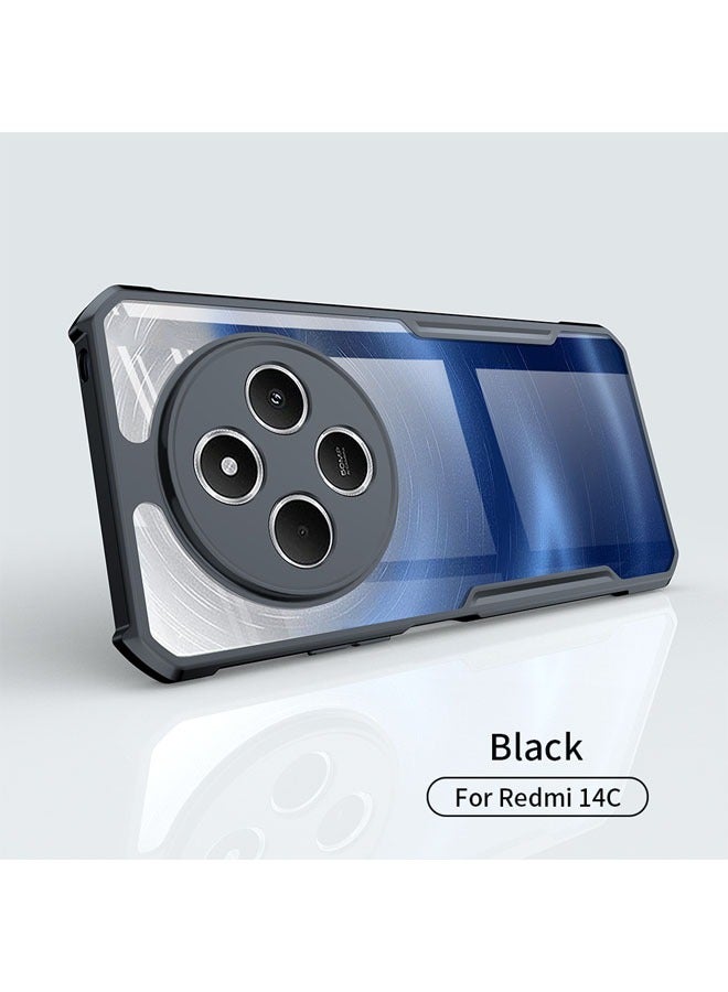 general Suitable for Redmi 14C 4G mobile phone protective shell, suitable for Redmi 14C /Poco C75 airbag anti-fall protective shell - Image 2