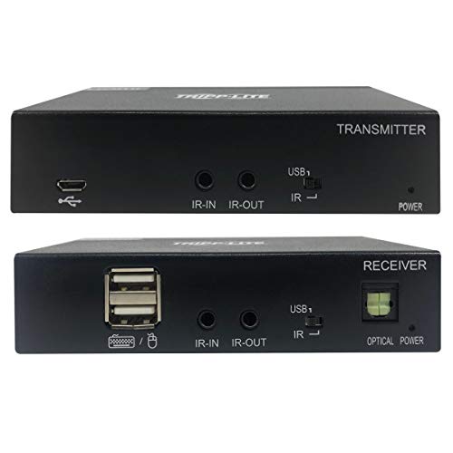 Tripp Lite HDMI Over Cat6 Extender Kit w KVM Support 4K60Hz USB/IR PoC TAA (B127A-1A1-BHBH) - Image 3