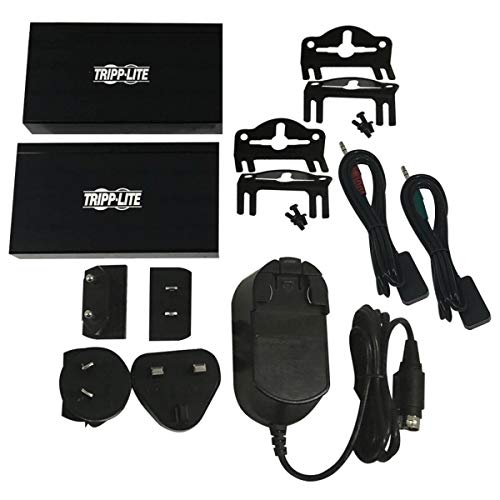 Tripp Lite HDMI Over Cat6 Extender Kit w KVM Support 4K60Hz USB/IR PoC TAA (B127A-1A1-BHBH) - Image 5