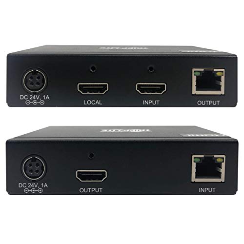 Tripp Lite HDMI Over Cat6 Extender Kit w KVM Support 4K60Hz USB/IR PoC TAA (B127A-1A1-BHBH) - Image 4