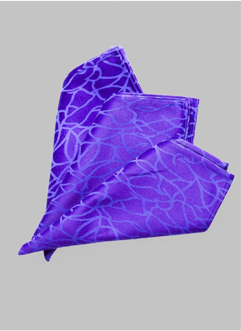 Notte Bianca - TABLE CLOTH blue color 290*155 +12 NAPKINS elegant on table  suite 10 person table 100% cotton - Image 1