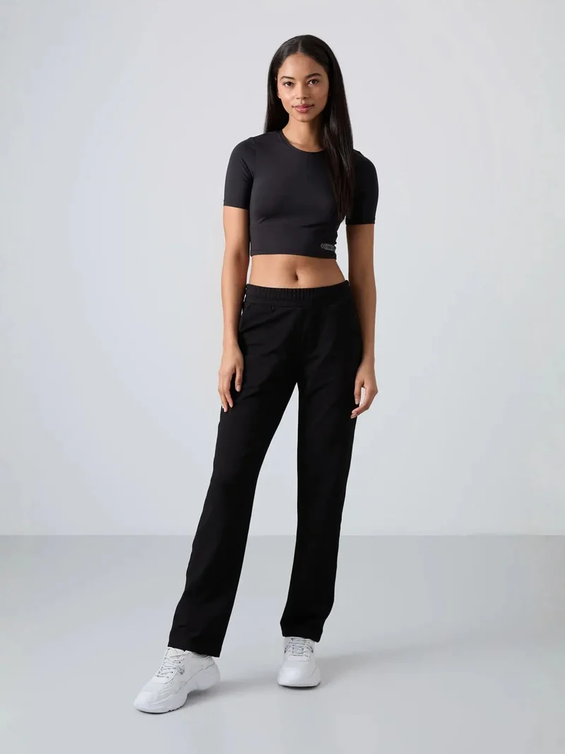 تومي لايف TOMMY Women’s Straight-Leg Fleece Sweatpants