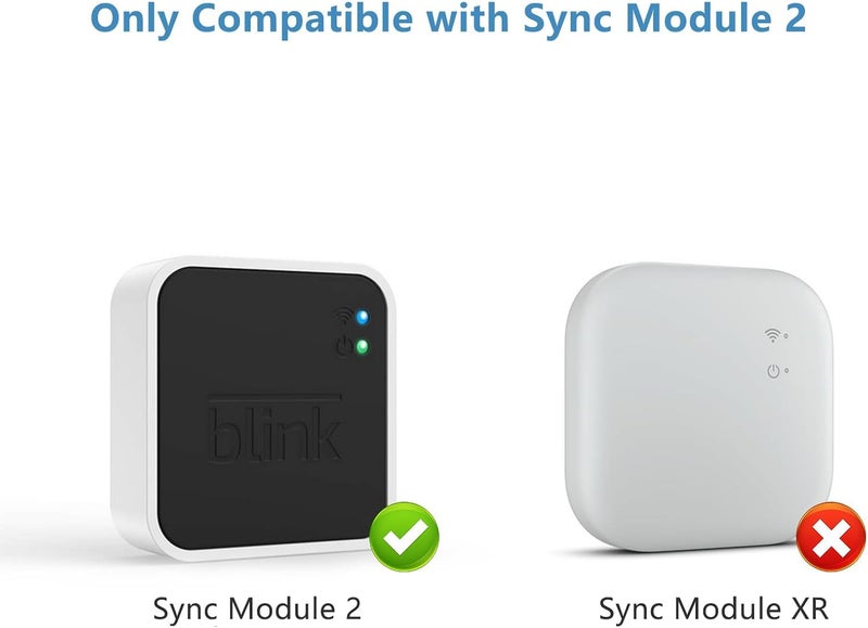 256GB Blink USB Flash Drive, with Outlet Wall Mount for Sync Module, Space-Saving Mount Bracket Holder for Blink Outdoor/Indoor Security System (Sync Module 2 is NOT Included), 2Pack - Image 2