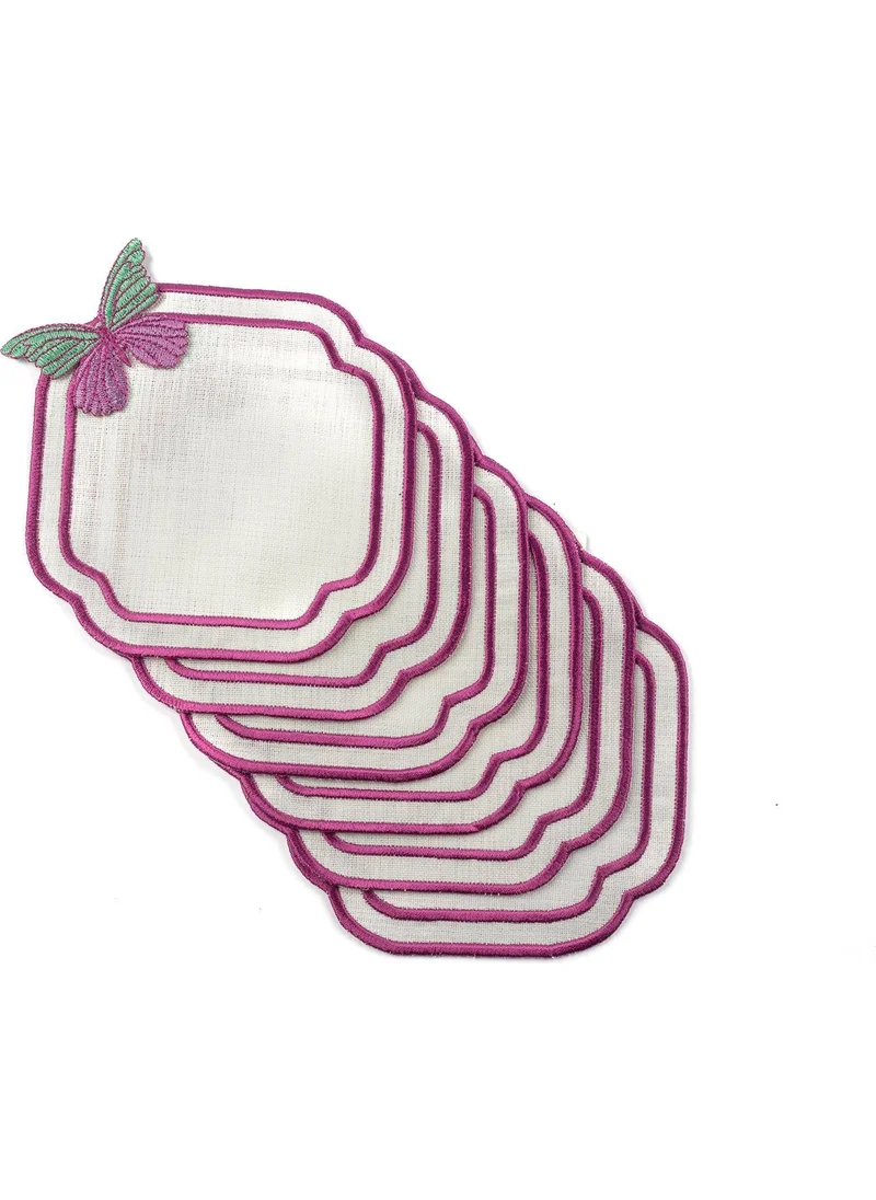 Mikasa Moor Nicole Magenta Coasters 6-pack 13 cm