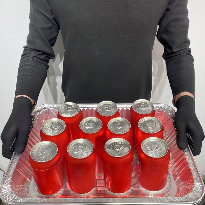 15 Pcs Large Size Aluminum Foil Baking Tray 41cm By 30cm High Temperature Resistant Reusable Lightweight Portable Dishwasher Free For Barbecue Party - Image 1