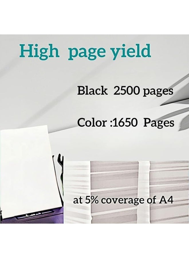 Terabyte Compatible Ink Cartridge Replacement for 938 938e for Officejet Pro 9120, 9120b, 9110b, 9130, 9130b 9720, 9730, printer Black/Magenta/Cyan/Yellow 4-Pack - Image 3