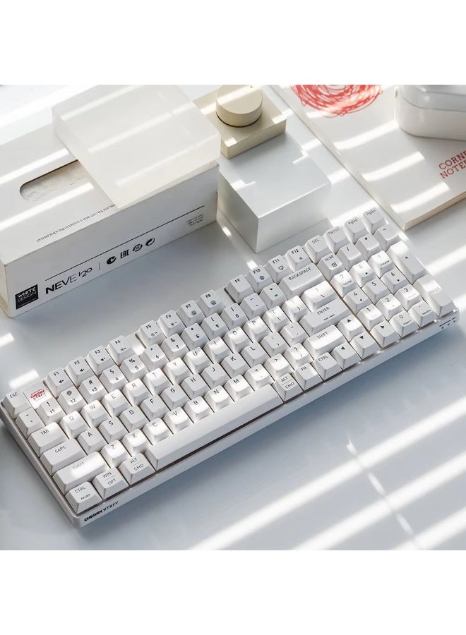 تشيري CHERRY K37 Wireless Mechanical Gaming Keyboard, Bluetooth Triple-mode, RGB Lighting, Office Keyboard - Image 4