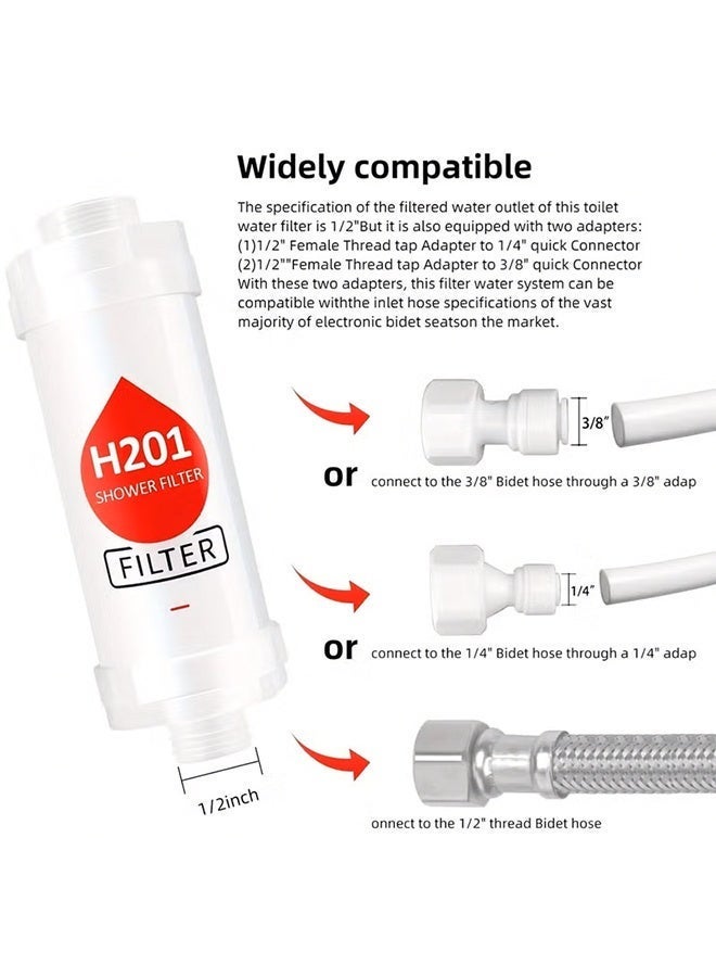 ALongDeng Vitamin C Shower Filter Shower Head Filter for Removing Chlorine Fluoride Deposits Purifies Water with Beads Helps with Dry Skin and Hair Loss Easy to Install  Rose - Image 4