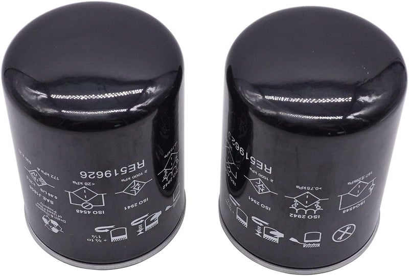 BOLEWIN RE519626 Engine Oil Filter for John Deere Tractors - 2 Pcs - Image 2