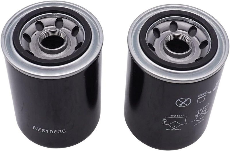 BOLEWIN RE519626 Engine Oil Filter for John Deere Tractors - 2 Pcs - Image 5
