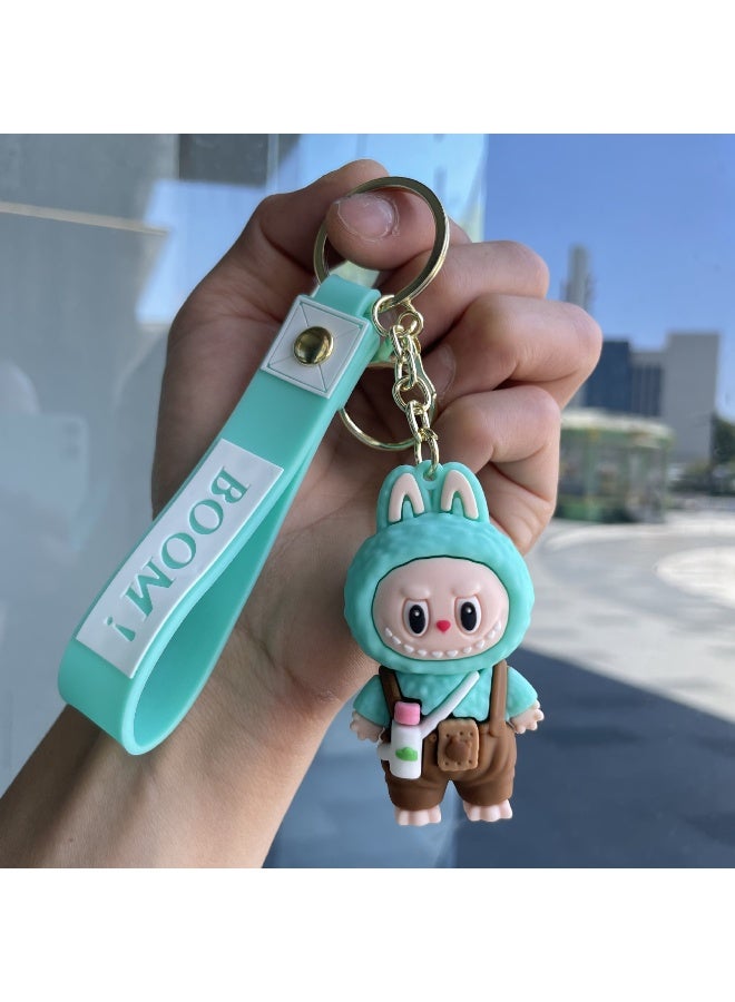 NIBEMINENT LABUBU Keychains, Cute Figurines, Student Schoolbag Pendants And Gifts 