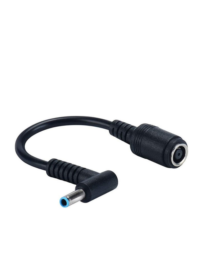 إن تك NTECH 2-Pack Connector for HP Charger / Adaptor Tip (7.4x5.0mm to 4.5x3.0mm) Tip Converter HP Stream Specter / Pavilion / Envy / Elite-book / Split / Chromebook Power Cord - أسود - Image 2