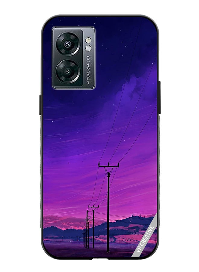 VR CREATIVE Protective Case Cover For Oppo A57 5G Nature Design Multicolour  - Image 1