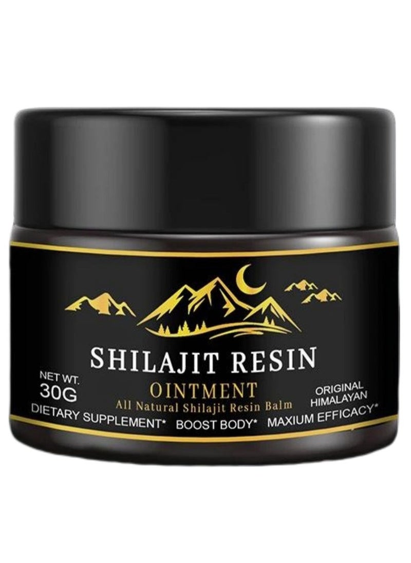 BIYODE - Shilajit Pure Himalayan Organic Shilajit Resin - Himalayan Shilajit Supplement- Maximum Potency and Pure Shilajit for Men Gold Grade Natural Shilajit with 85+ Trace Minerals and Fulvic Acid - 30g - Image 1
