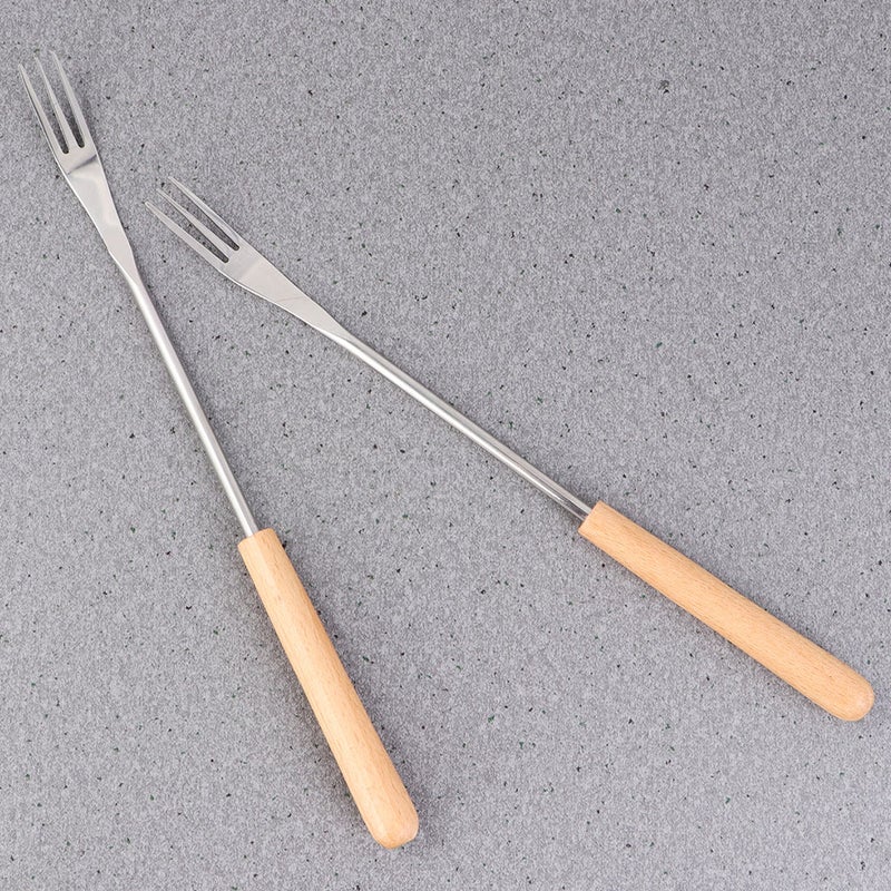 🍳 شوكة مصنوعة من الستانلس ستيل متينة لتحميص المارشميلو وغمس الشوكولاتة - Image 3