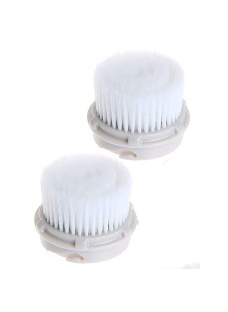 Clarisonic - Clarisonic Luxe Cashmere Facial Cleansing Brush Head Replacement | Compatible with Mia 1, Mia 2, Mia Fit, Alpha Fit, Smart Profile Uplift and Alpha Fit X (2Count) - Image 1
