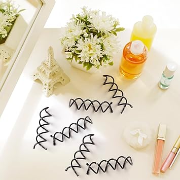 MAXQUU 25 Pieces Of Spiral Design Hair Clips Hair Accessories Spiral Pins Rotating Hair Clips Diy Hairpins Suitable For Various Hair Styles - Image 4