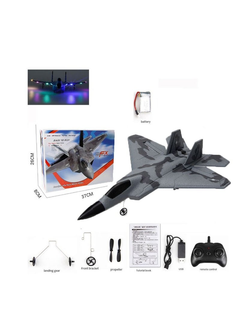 AROAQ RC Remote Radio Control Drones Airplanes F22 one Battery Toy Kids Gift  - Image 1
