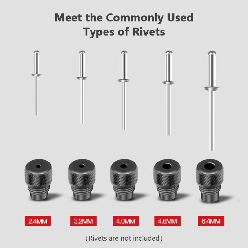 مجموعة أدوات البرتات: مجموعة من الصلب السبيكاتي المُكربون الأسود بخمسة رؤوس قابلة للتبديل - مجموعة برتات منع الصدء ومتينة لاستخدامات المركبات والبناء والتصليح والمشاريع الذاتية - Image 2