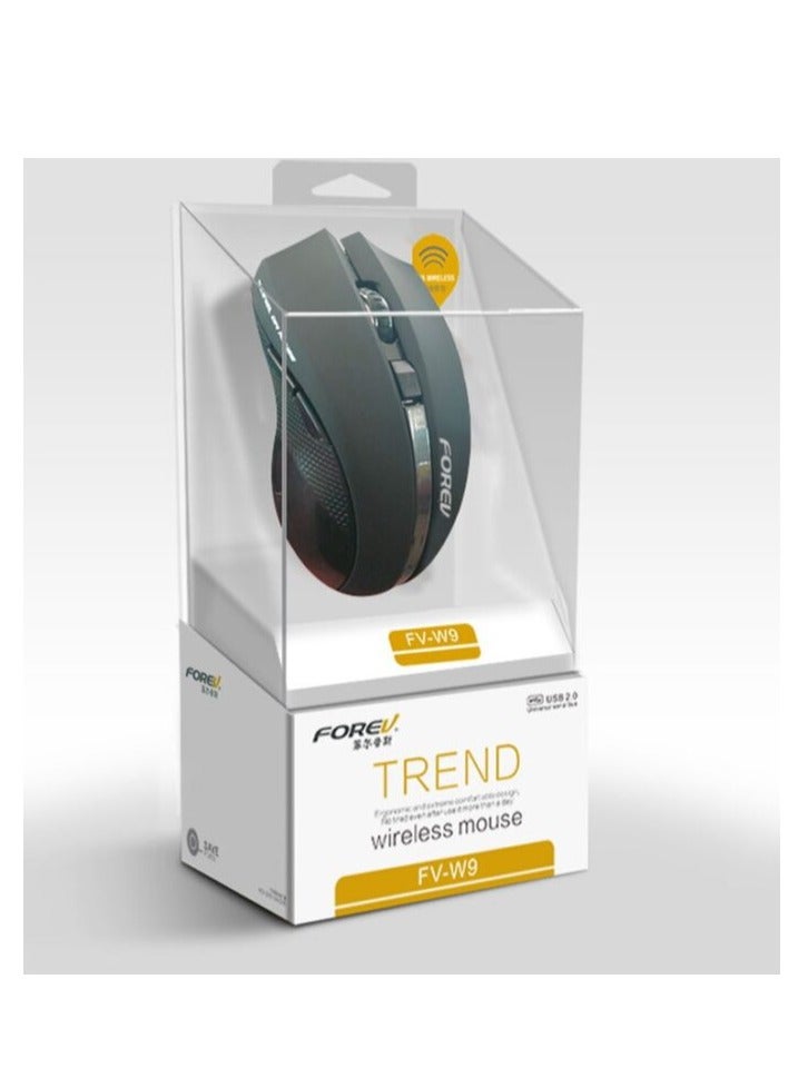 Forev FV-W9 2.4GHz Wireless Mouse 6 Buttons Ergonomic Mice for PC - Image 4