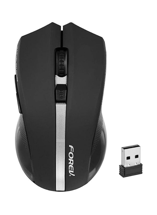 Forev FV-W9 2.4GHz Wireless Mouse 6 Buttons Ergonomic Mice for PC - Image 1