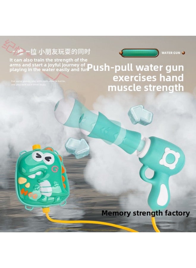 Children's Fishing Toy Kindergarten-Summer Large Capacity Backpack Strong Range Long Leak-proof Pull-out Water Gun-Color:Sweetheart Princess 【2500ml + Free Strap】-Specifications:【multiple Leak-proof - Image 4