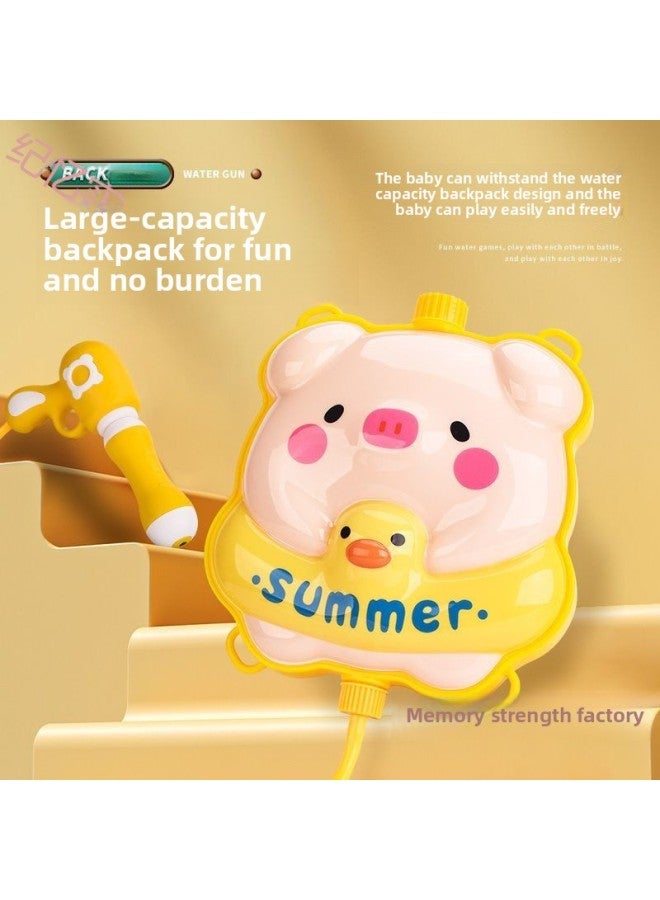 Children's Fishing Toy Kindergarten-Summer Large Capacity Backpack Strong Range Long Leak-proof Pull-out Water Gun-Color:Sweetheart Princess 【2500ml + Free Strap】-Specifications:【multiple Leak-proof - Image 5