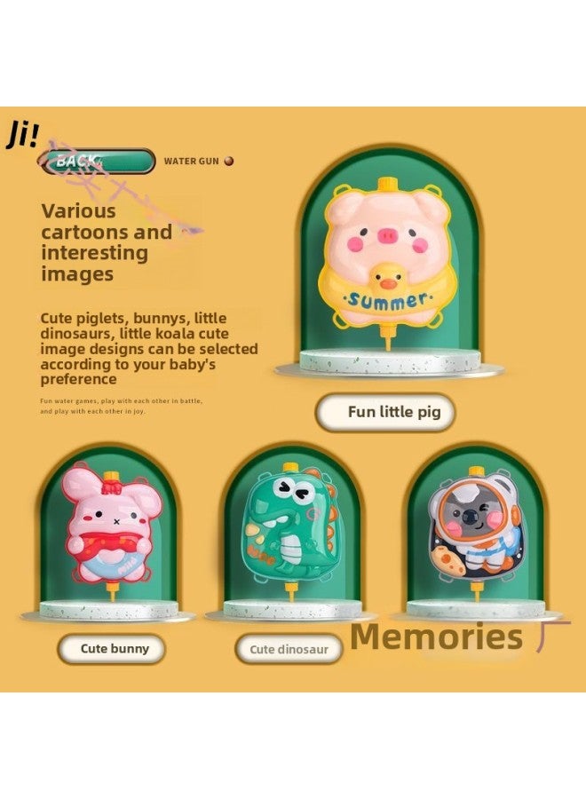 Children's Fishing Toy Kindergarten-Summer Large Capacity Backpack Strong Range Long Leak-proof Pull-out Water Gun-Color:Sweetheart Princess 【2500ml + Free Strap】-Specifications:【multiple Leak-proof - Image 3