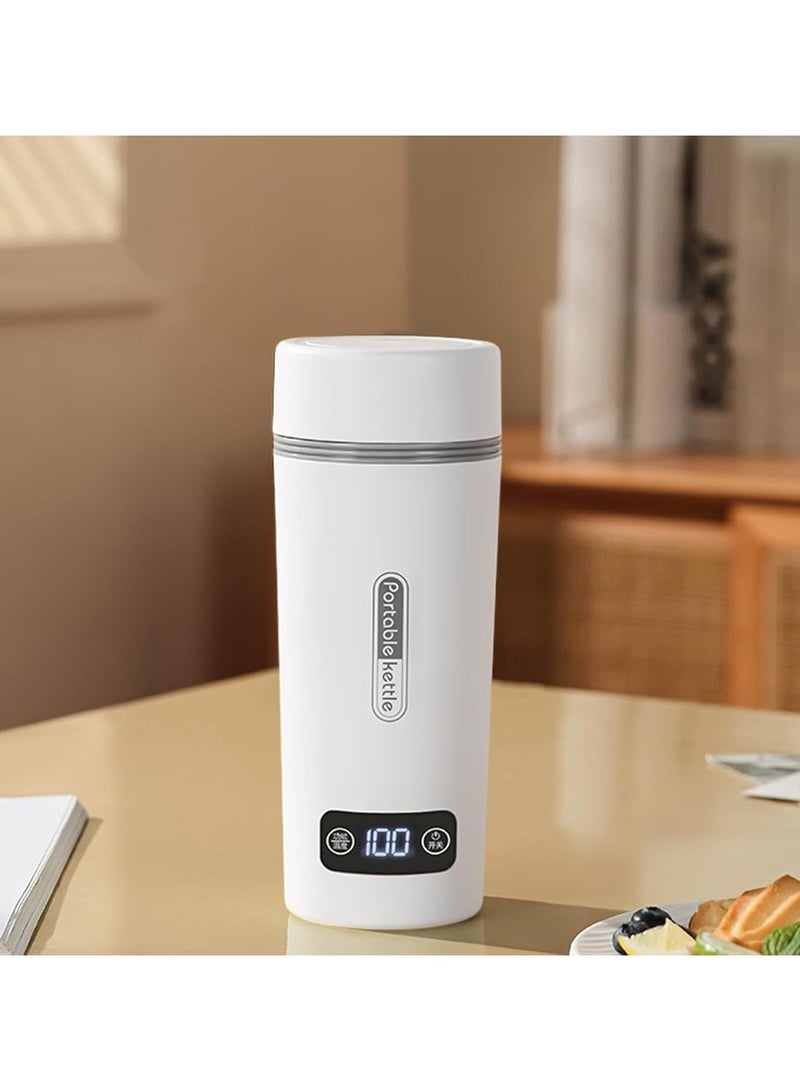 عام غلاية صغيرة للسفر، غلاية كهربائية صغيرة للسفر والعمل، غلاية محمولة مزودة بأربعة عناصر تحكم في درجة الحرارة، 304 من الفولاذ المقاوم للصدأ - Image 4