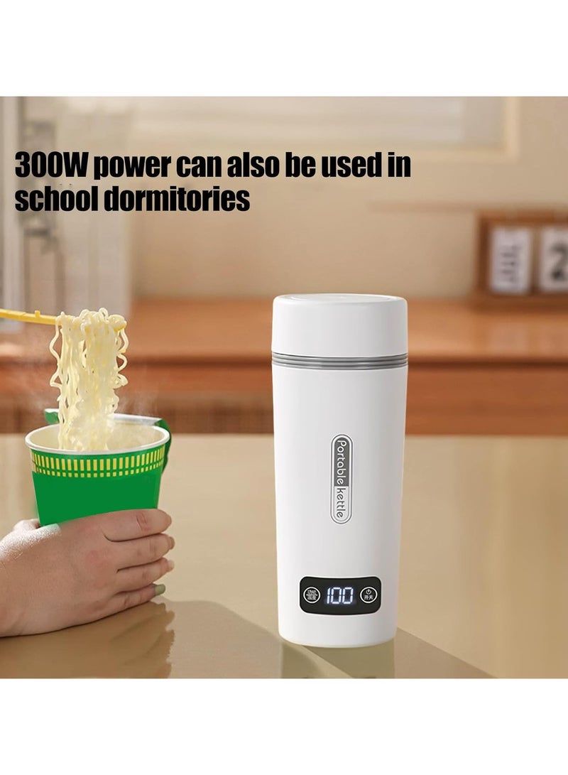 عام غلاية صغيرة للسفر، غلاية كهربائية صغيرة للسفر والعمل، غلاية محمولة مزودة بأربعة عناصر تحكم في درجة الحرارة، 304 من الفولاذ المقاوم للصدأ - Image 5