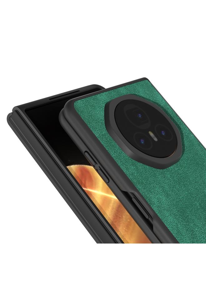 اس-توب جراب لهاتف Honor Magic V3 مصنوع من جلد البولي يوريثان وحافة سوداء - Image 4