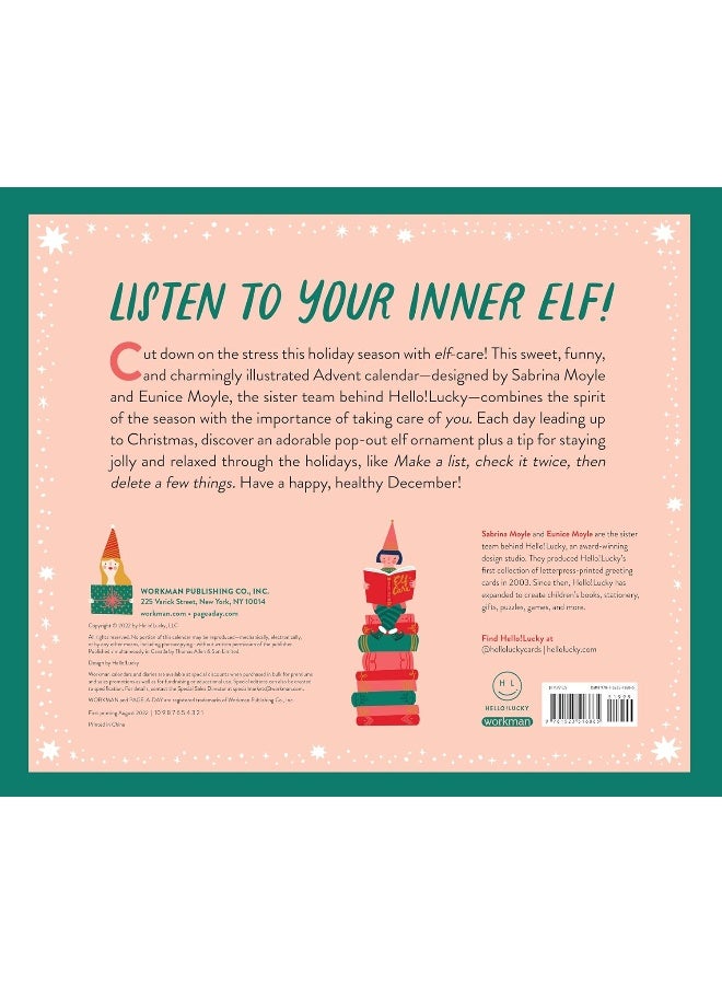 Workman 'Tis the Season for Elf-Care Advent Calendar: 24 Ways to Celebrate Your-Elf Over the Holidays - Image 2