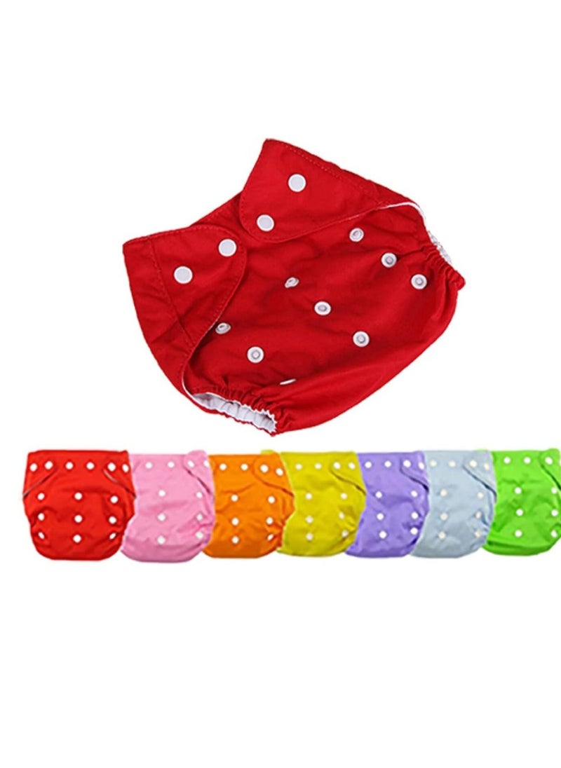 Generic 3 Pampers Adjustable SnapOn Replacements  3 Washable Cotton Cloth Diapers  For Permanent And Frequent Use  - Image 2