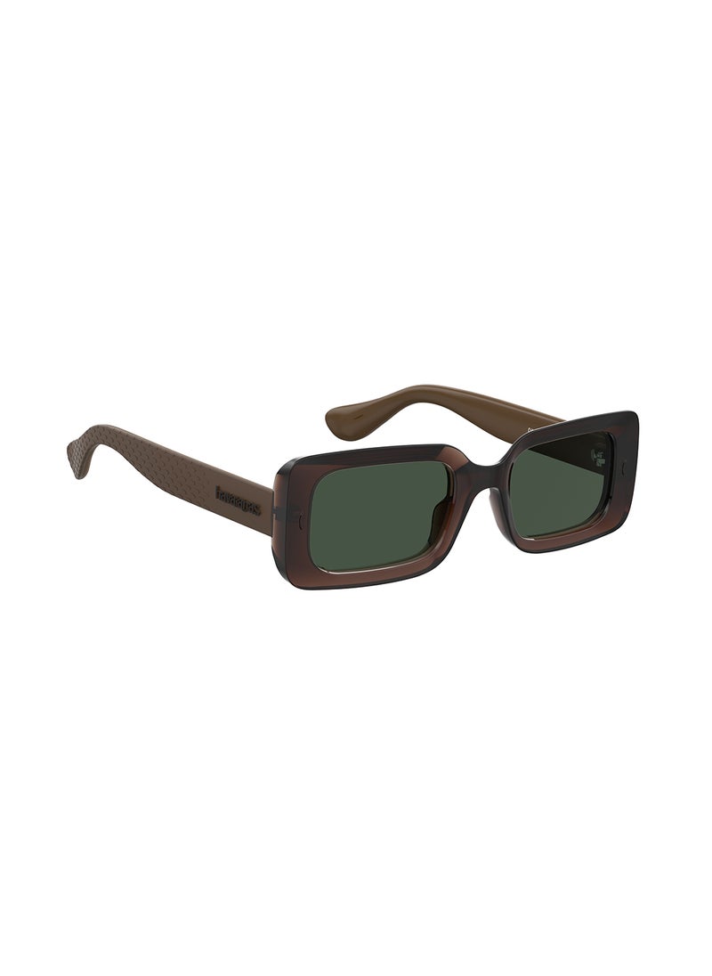 xozgdovg - Women's UV Protection Rectangular Sunglasses - Sampa Brown 51 - Lens Size: 51 Mm - Image 1