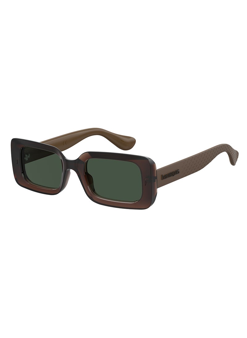 xozgdovg - Women's UV Protection Rectangular Sunglasses - Sampa Brown 51 - Lens Size: 51 Mm - Image 1