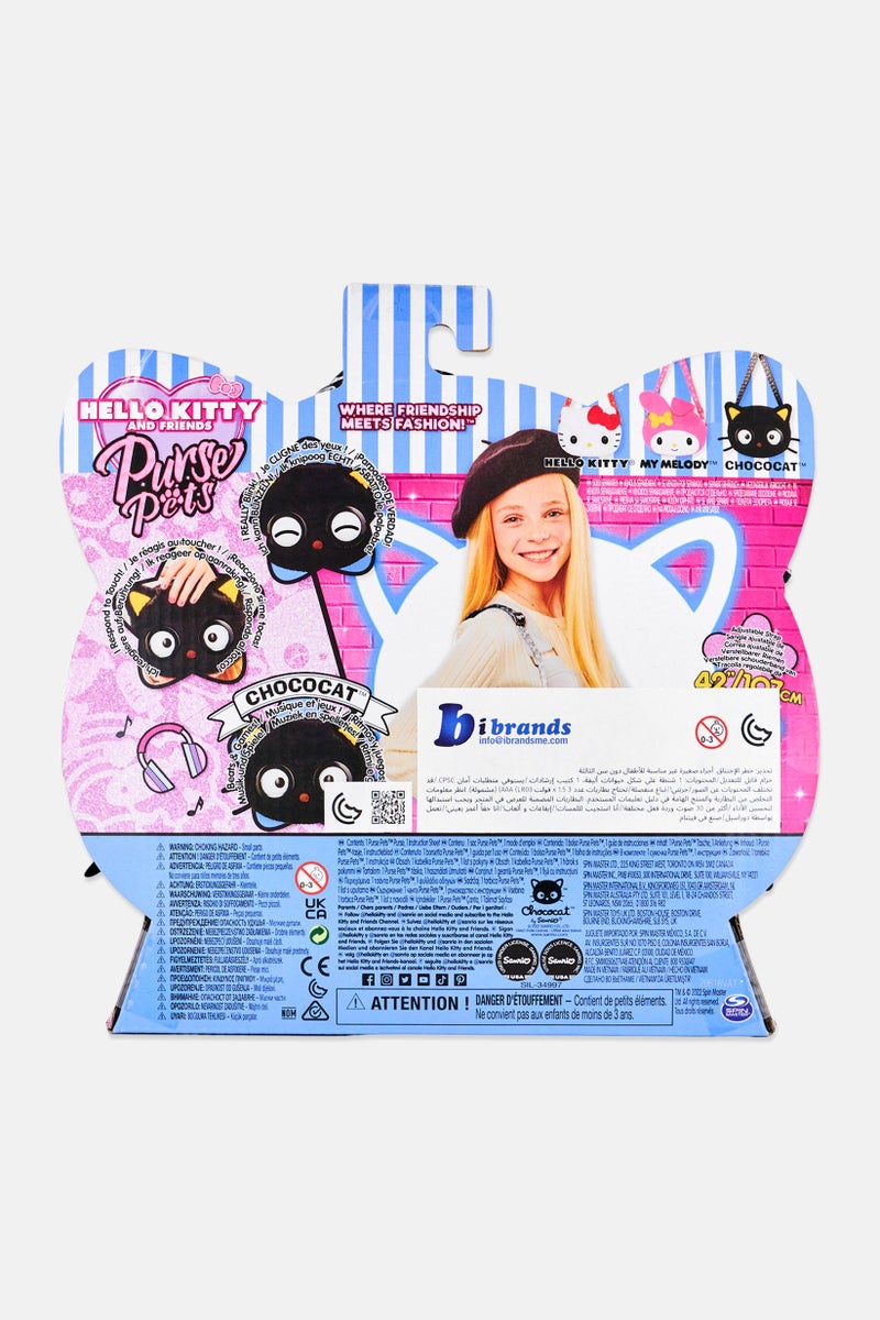 Toys For Less Hello Kitty And Friends Chococat Interactive Shoulder Bag With Sounds, Black - Image 3