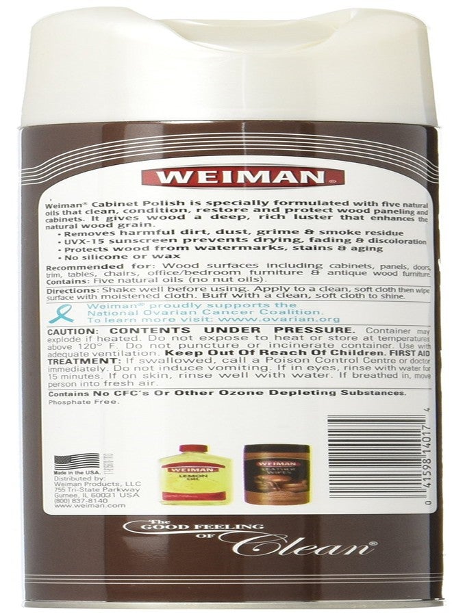 Weiman Wood Panel & Cabinet Polish 12 oz. - Image 2