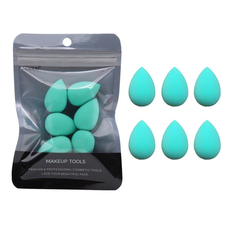 Mini Mini Small Size Beauty Makeup Egg Makeup Cotton Super Soft No Powder Eyeshadow Makeup Egg Lip Nail Makeup Powder Puff - Image 1
