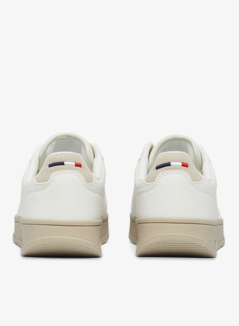 U.S. Polo Assn. Beige Women's Beige Low-Top Sneakers - Lightweight, Comfortable Casual Shoes for Women | Best Price UAE