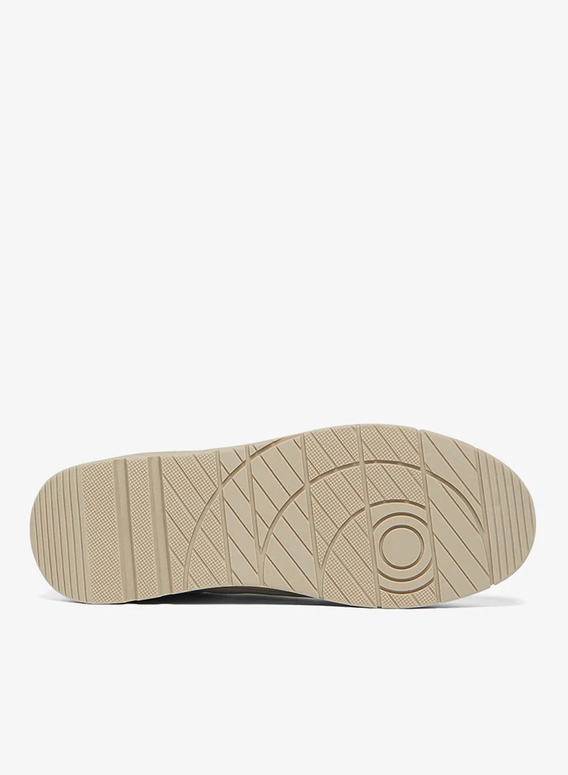 U.S. Polo Assn. Beige Women's Beige Low-Top Sneakers - Lightweight, Comfortable Casual Shoes for Women | Best Price UAE