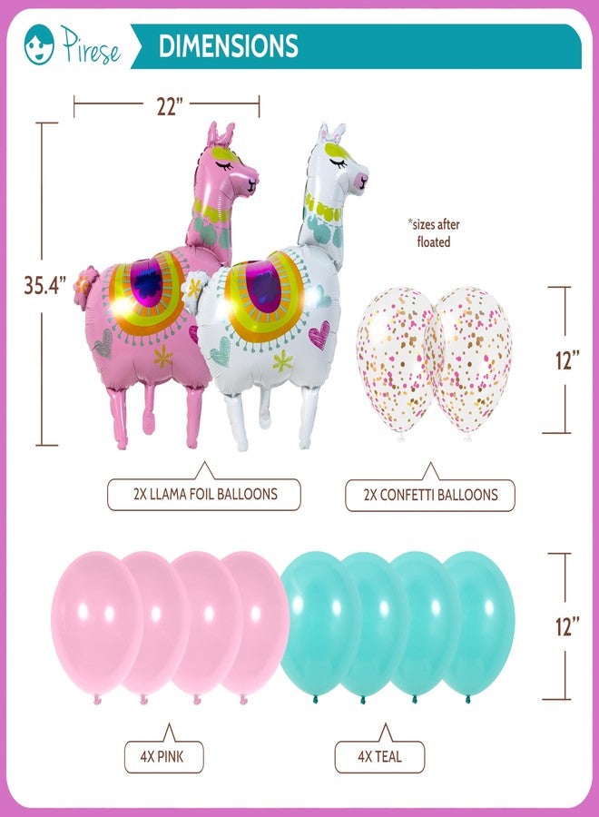 Pirese Llama Birthday Decorations, Llama Party Decorations, Llama Happy Birthday Banner | Llama Decorations | Llama Party Supplies | Peruvian Decor, Fiesta Birthday Decorations, Cinco de Mayo Birthday - Image 4