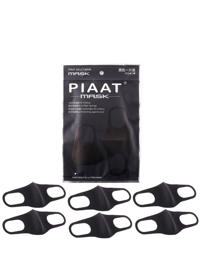 PIAAT MASK 6 pieces Sponge Face Mask - Image 1