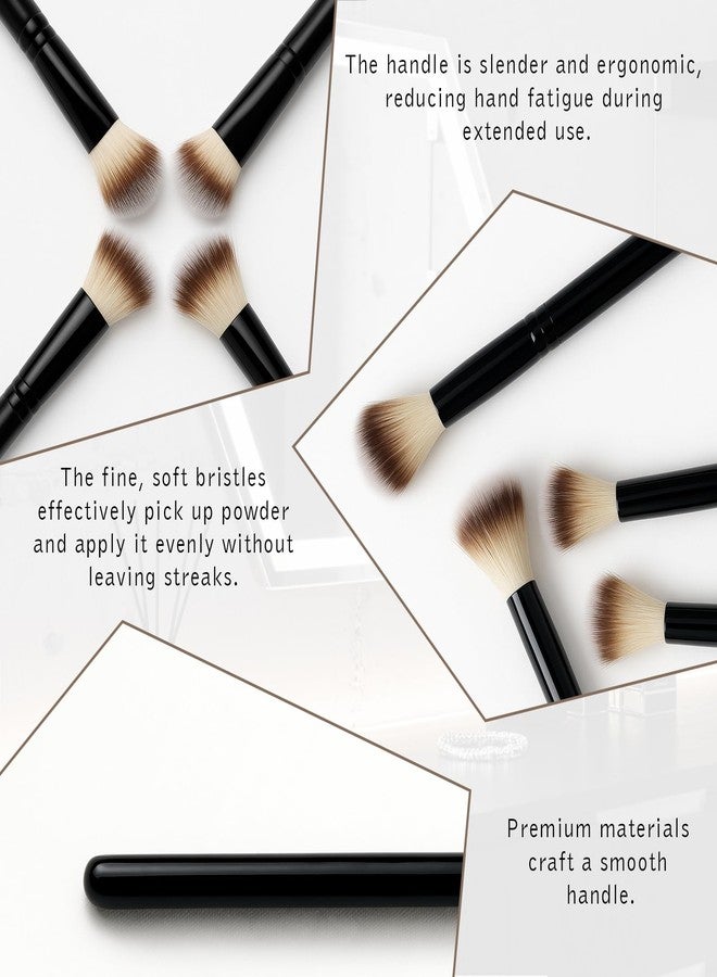 Brvlsoc Eyelash Shampoo & Cleansing Brush Set – Fluffy Lash Extension Cleaning Brushes for Makeup, Eyeshadow & Contouring, Soft Synthetic Bristles, Durable Handle - Image 3