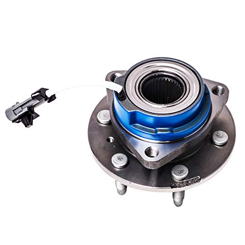 AUQDD 513236 (6 Lug W/ABS) Front Wheel Hub and Bearing Assembly Compatible With 2006-2007 Sat-urn Relay, Bu-ick Terraza, Pon-tiac Montana,06-09 Chevy Uplander # BR930627 HA590157 88967258 - Image 1