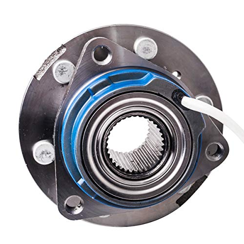 AUQDD 513236 (6 Lug W/ABS) Front Wheel Hub and Bearing Assembly Compatible With 2006-2007 Sat-urn Relay, Bu-ick Terraza, Pon-tiac Montana,06-09 Chevy Uplander # BR930627 HA590157 88967258 - Image 4