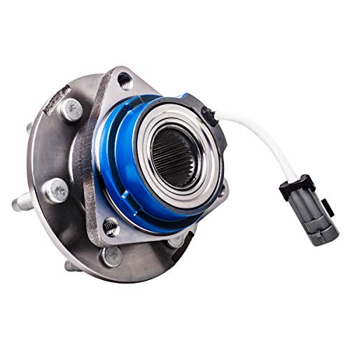 AUQDD 513236 (6 Lug W/ABS) Front Wheel Hub and Bearing Assembly Compatible With 2006-2007 Sat-urn Relay, Bu-ick Terraza, Pon-tiac Montana,06-09 Chevy Uplander # BR930627 HA590157 88967258 - Image 3