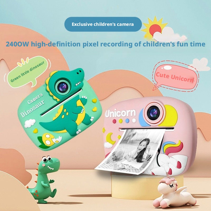 Portable Kids Instant Print Camera with Thermal Paper, HD Digital Camera for Students - Image 2